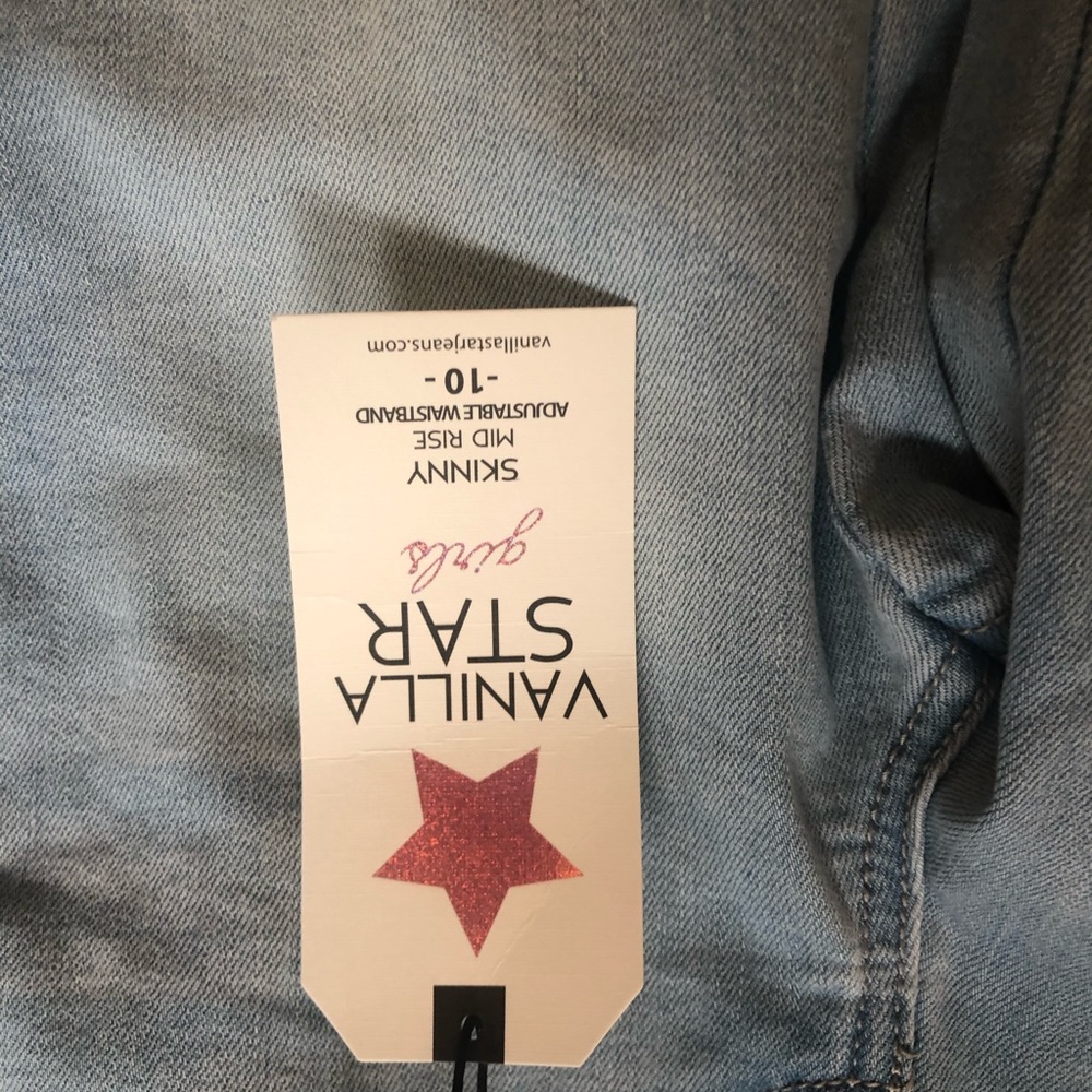 Vanilla Star Girls Skinny Mid Rise - Size 10